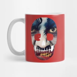 Creepy Skull Face Mug